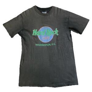 Hard Rock Cafe Size Large 42-44 Gray Washington DC Graphic T-Shirt